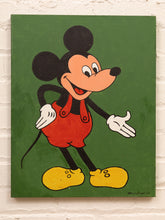 Load image into Gallery viewer, Vintage Mickeys Painting Signed
