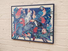 Load image into Gallery viewer, Post Modern Birds of Paradise Poster signed N.Verauty