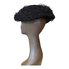Load image into Gallery viewer, Vintage Black Hat with Lace