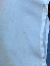 Load image into Gallery viewer, White Express Blouse with Criss Cross Cutouts on Sleeve (S)