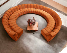 Load image into Gallery viewer, Burnt Orange Chic Circle Sofa