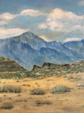 Load image into Gallery viewer, Vintage Painting of Desert Landscape - Signed