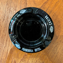 Load image into Gallery viewer, Ponderosa Hotel and Casino Black Ashtray