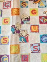 Load image into Gallery viewer, Vintage Rug Rats Twin Flat Sheet