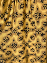 Load image into Gallery viewer, Gold and Black Floral Comfy Pants (22W)