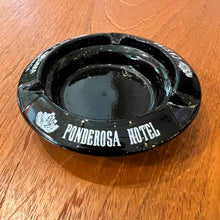 Load image into Gallery viewer, Ponderosa Hotel and Casino Black Ashtray
