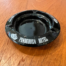 Load image into Gallery viewer, Ponderosa Hotel and Casino Black Ashtray