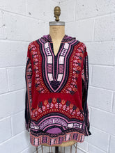Load image into Gallery viewer, Dashiki Pullover with Hood (L)