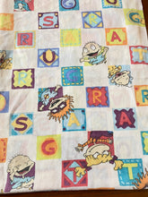 Load image into Gallery viewer, Vintage Rug Rats Twin Flat Sheet