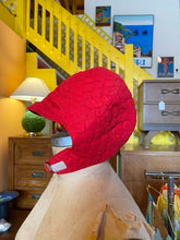 Load image into Gallery viewer, Small Red Quilted Hat