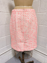 Load image into Gallery viewer, Knobby Cream and Pink Tweed Skirt (10)