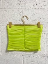 Load image into Gallery viewer, Fluorescent Green Net Tube Top (2)