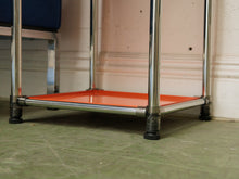 Load image into Gallery viewer, Orange and Chrome Shelf