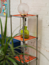 Load image into Gallery viewer, Orange and Chrome Shelf