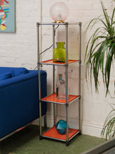 Load image into Gallery viewer, Orange and Chrome Shelf