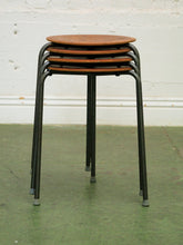 Load image into Gallery viewer, Danish teak stacking table by