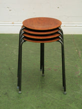 Load image into Gallery viewer, Danish teak stacking table by