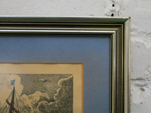 Load image into Gallery viewer, Warship in Profile Hand-Colored Engraving After Bruegel by Frans Huy