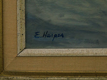 Load image into Gallery viewer, Whimsical Geology, Vintage oil painting by E Harper