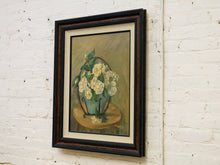 Load image into Gallery viewer, Still Life Oil Painting of White Camellias by Hanes Park