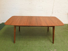 Load image into Gallery viewer, Walnut Dining Table with Leaf