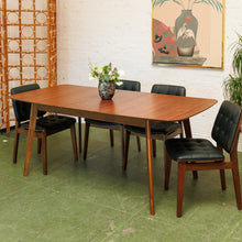 Load image into Gallery viewer, Walnut Dining Table with Leaf