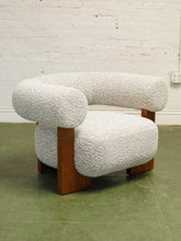 Load image into Gallery viewer, Antonia Club Chair in Heather Grey