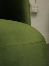 Load image into Gallery viewer, Tova Club Chair in Olive Green