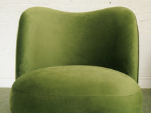 Load image into Gallery viewer, Tova Club Chair in Olive Green