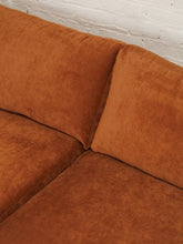 Load image into Gallery viewer, Lisette Sectional with Bumper chaise in Sienna