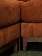 Load image into Gallery viewer, Lisette Sectional with Bumper chaise in Sienna