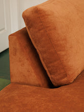 Load image into Gallery viewer, Lisette Sectional with Bumper chaise in Sienna