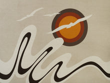 Load image into Gallery viewer, 1970’s Mid Century Screen Print Original Large