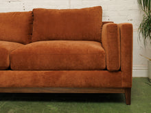 Load image into Gallery viewer, Lisette Sectional with Bumper chaise in Sienna