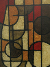 Load image into Gallery viewer, 60’s Abstract Giclee Print on Canvas