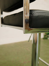 Load image into Gallery viewer, Square Panel Chrome Counter Stool
