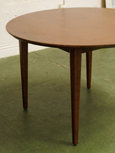 Load image into Gallery viewer, Walnut Round Dining Table