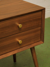 Load image into Gallery viewer, Pair of Double Drawer Nightstands