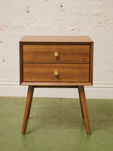 Load image into Gallery viewer, Pair of Double Drawer Nightstands