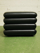 Load image into Gallery viewer, Elodie 3 piece armless in Noir Leather