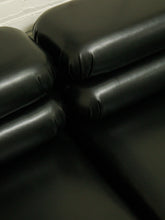 Load image into Gallery viewer, Elodie 3 piece armless in Noir Leather