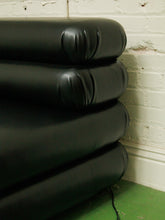 Load image into Gallery viewer, Elodie 3 piece armless in Noir Leather