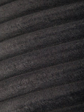 Load image into Gallery viewer, Wide Corduroy Vintage Black Club Chair