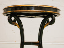 Load image into Gallery viewer, Vintage Hollywood Regency Side Table Swan leg