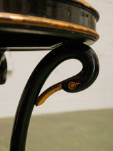 Load image into Gallery viewer, Vintage Hollywood Regency Side Table Swan leg
