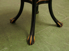 Load image into Gallery viewer, Vintage Hollywood Regency Side Table Swan leg