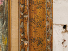 Load image into Gallery viewer, Painting of flowers in a vase, framed in an ornate gold frame