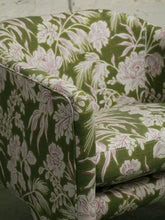 Load image into Gallery viewer, Green Floral Club Chair