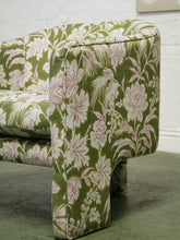 Load image into Gallery viewer, Green Floral Club Chair