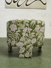 Load image into Gallery viewer, Green Floral Club Chair